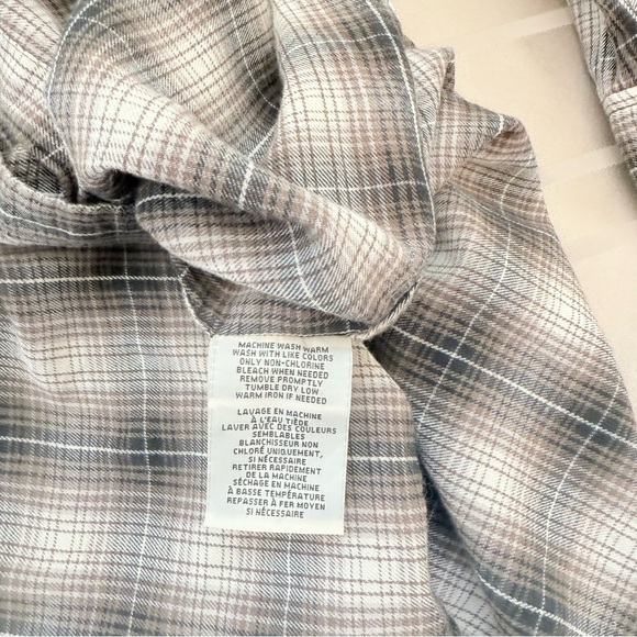 Denim & Supply by Ralph Lauren Women RL Utility Plaid Button-Up Shirt Size M - Picture 4 of 6
